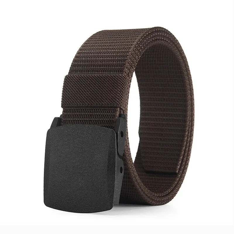 Men's Belt Outdoor Casual Canvas Belt Metal Free Training Nylon Tactical Belt With Pants Jeans Belt Sports Belts For Men Women - Image 5