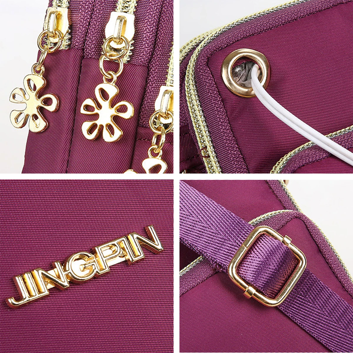 Mobile Phone Bag, WOMEN'S Crossbody Mini Bag, 2024 New Fashion Mom Mommy Coin Bag, Neck Hanging Running Cover - Image 5