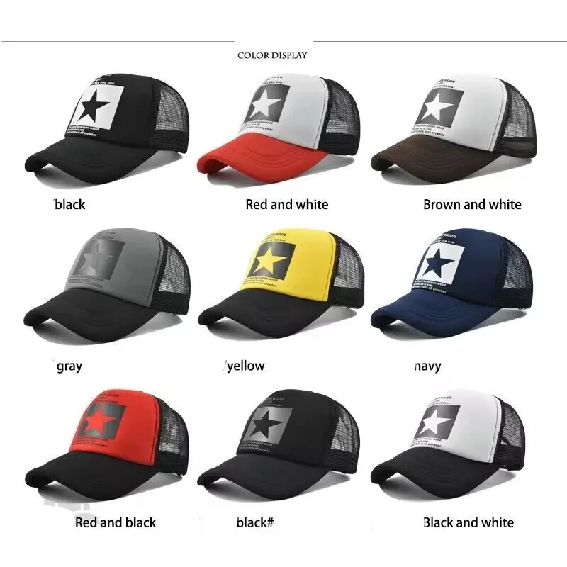 Fashion Spring Baseball Cap Snapback Mesh Hats Hip Hop Caps Cool Men Caps Female Outdoor Casual Sun Hat - Image 2